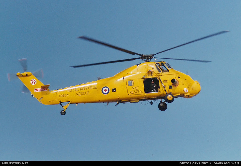 Aircraft Photo of XR504 | Westland WS-58 Wessex HC.2 | UK - Air Force | AirHistory.net #183916