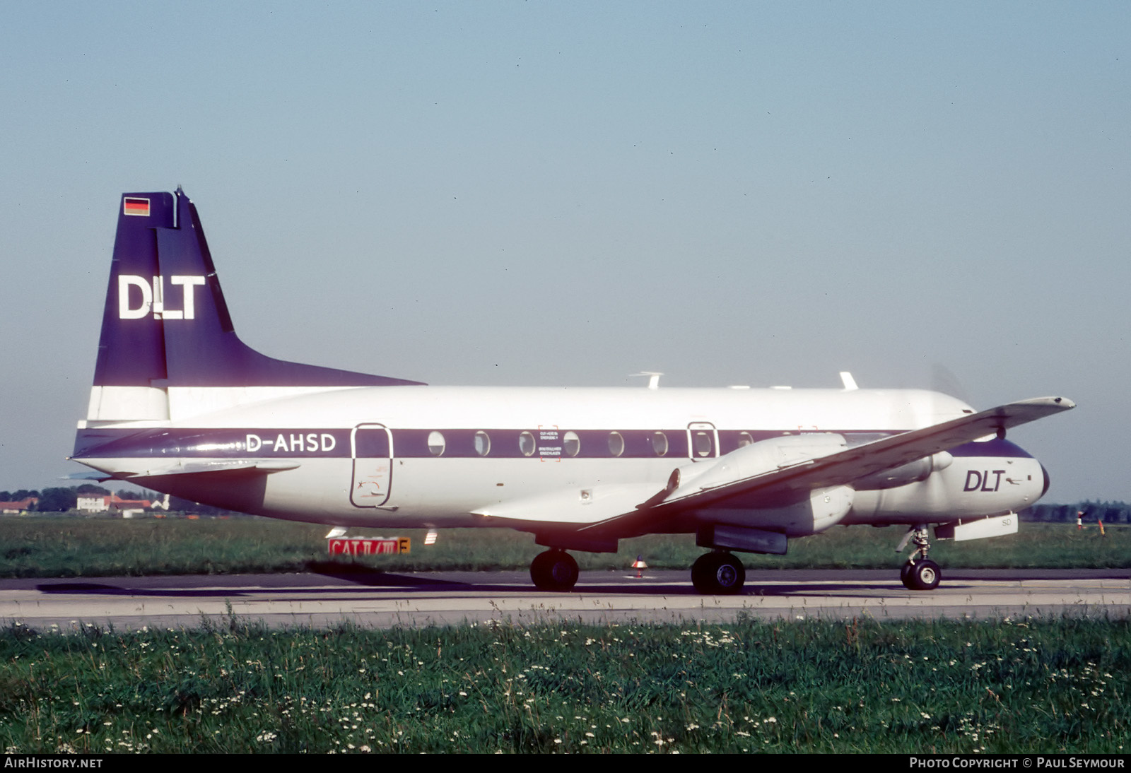 Aircraft Photo of D-AHSD | British Aerospace BAe-748 Srs2B/378 | DLT - Deutsche Luftverkehrsgesellschaft | AirHistory.net #183929