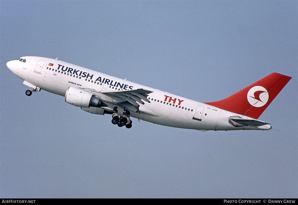 Aircraft Photo of TC-JCN | Airbus A310-203 | THY Türk Hava Yolları - Turkish Airlines | AirHistory.net #183944