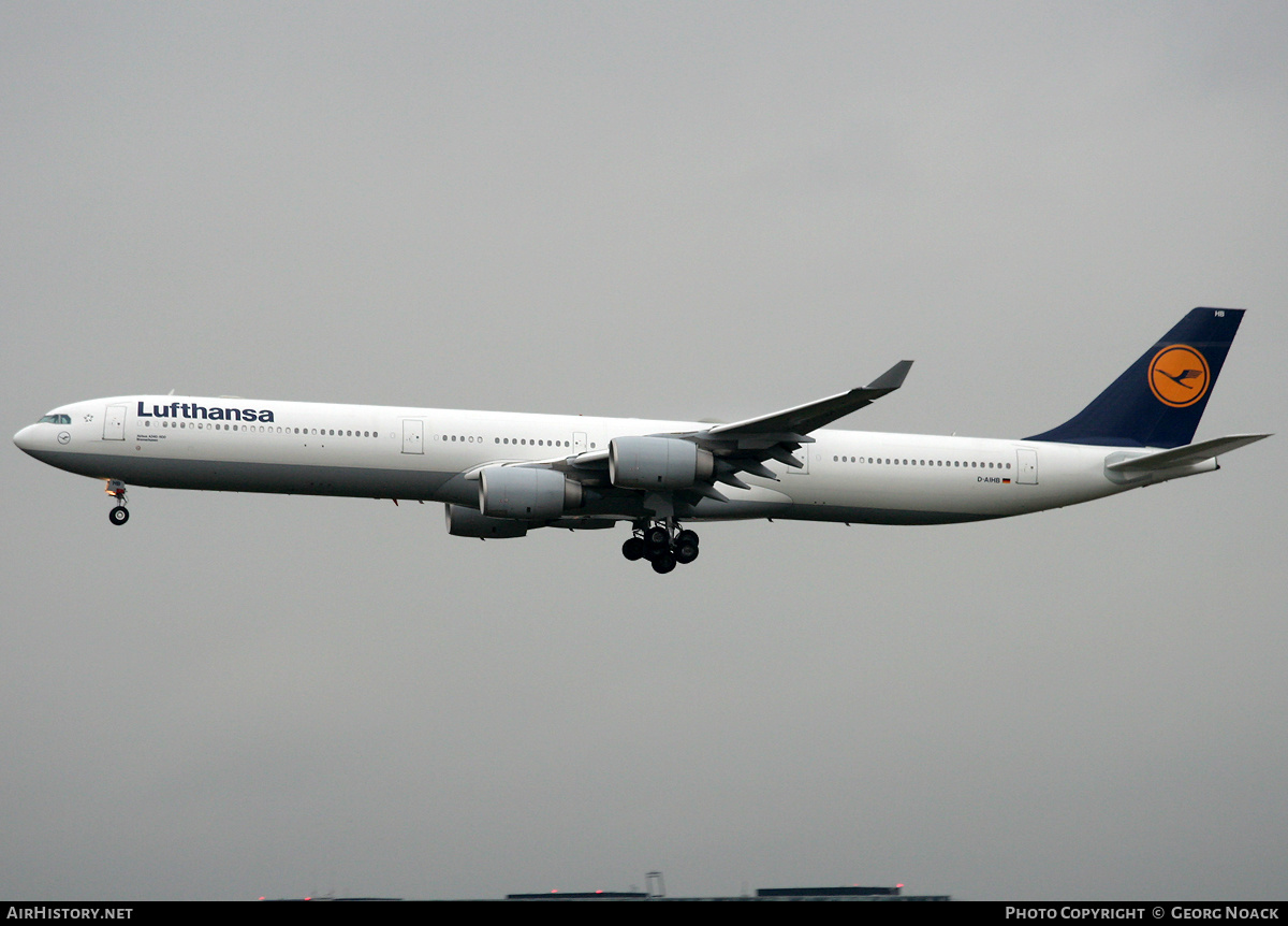 Aircraft Photo of D-AIHB | Airbus A340-642 | Lufthansa | AirHistory.net #183946