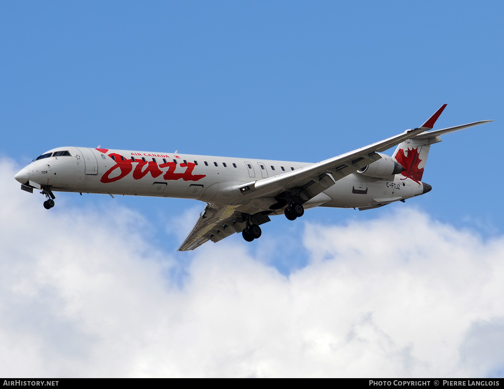 Aircraft Photo of C-FTJZ | Bombardier CRJ-705ER (CL-600-2D15) | Air Canada Jazz | AirHistory.net #183971