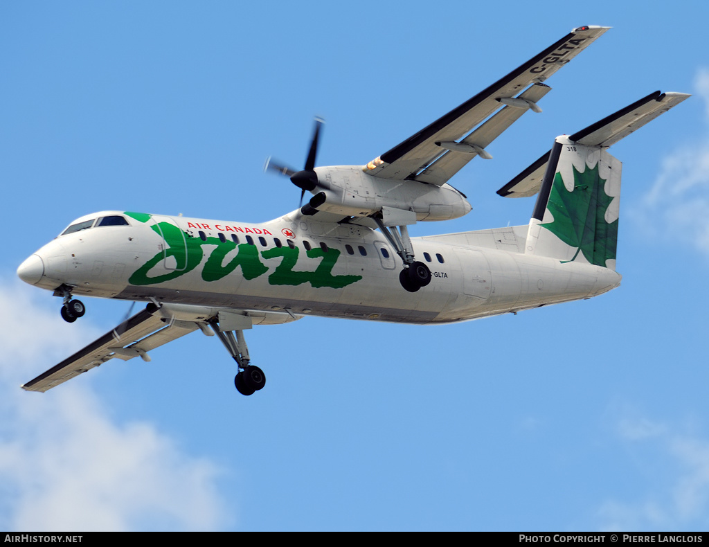 Aircraft Photo of C-GLTA | De Havilland Canada DHC-8-301 Dash 8 | Air Canada Jazz | AirHistory.net #183972