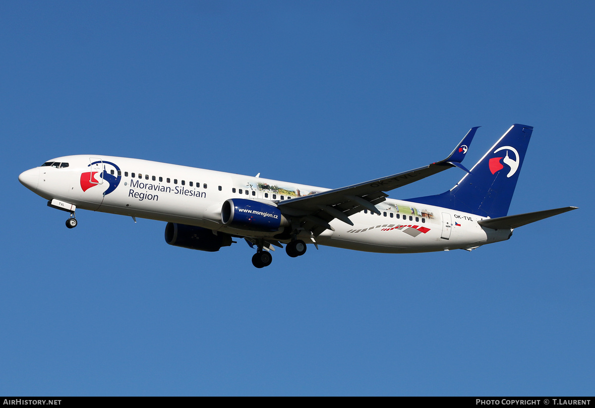 Aircraft Photo of OK-TVL | Boeing 737-8FN | Travel Service | AirHistory.net #184019