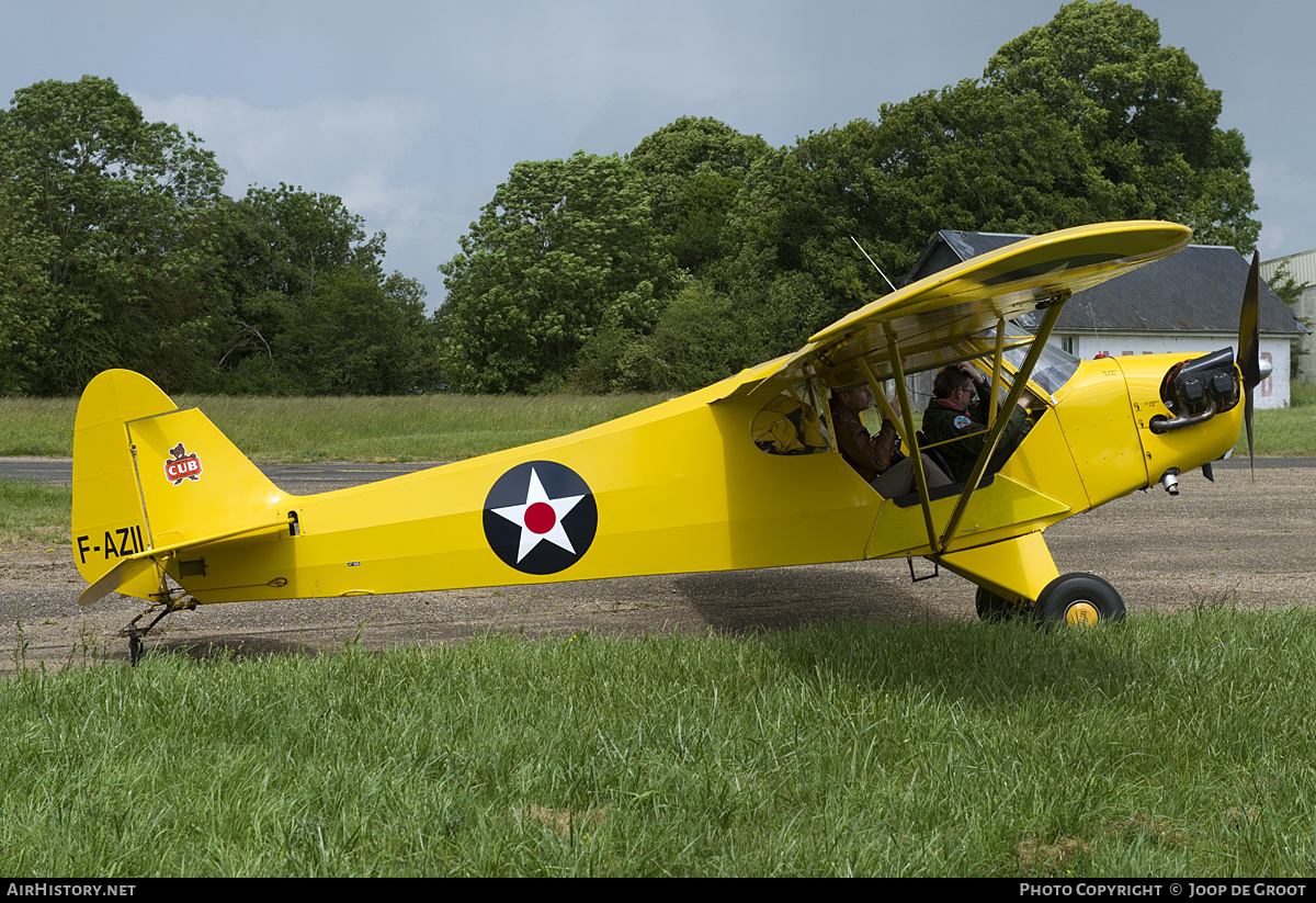 Aircraft Photo of F-AZII | Piper J-2 Cub | USA - Air Force | AirHistory.net #184021