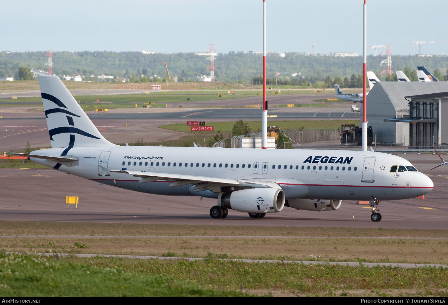 Aircraft Photo of SX-DVI | Airbus A320-232 | Aegean Airlines | AirHistory.net #184043