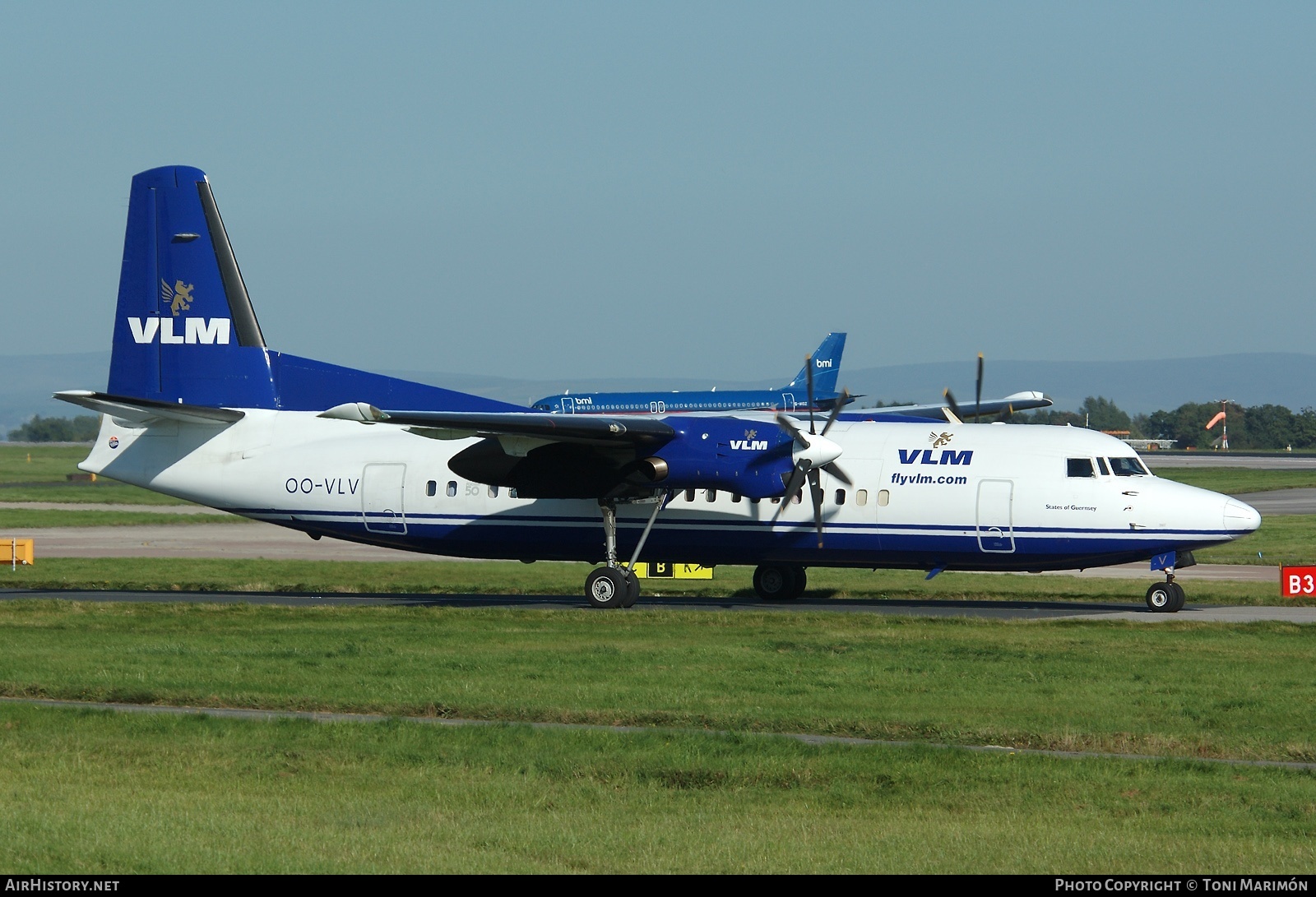 Aircraft Photo of OO-VLV | Fokker 50 | VLM Airlines | AirHistory.net #184054