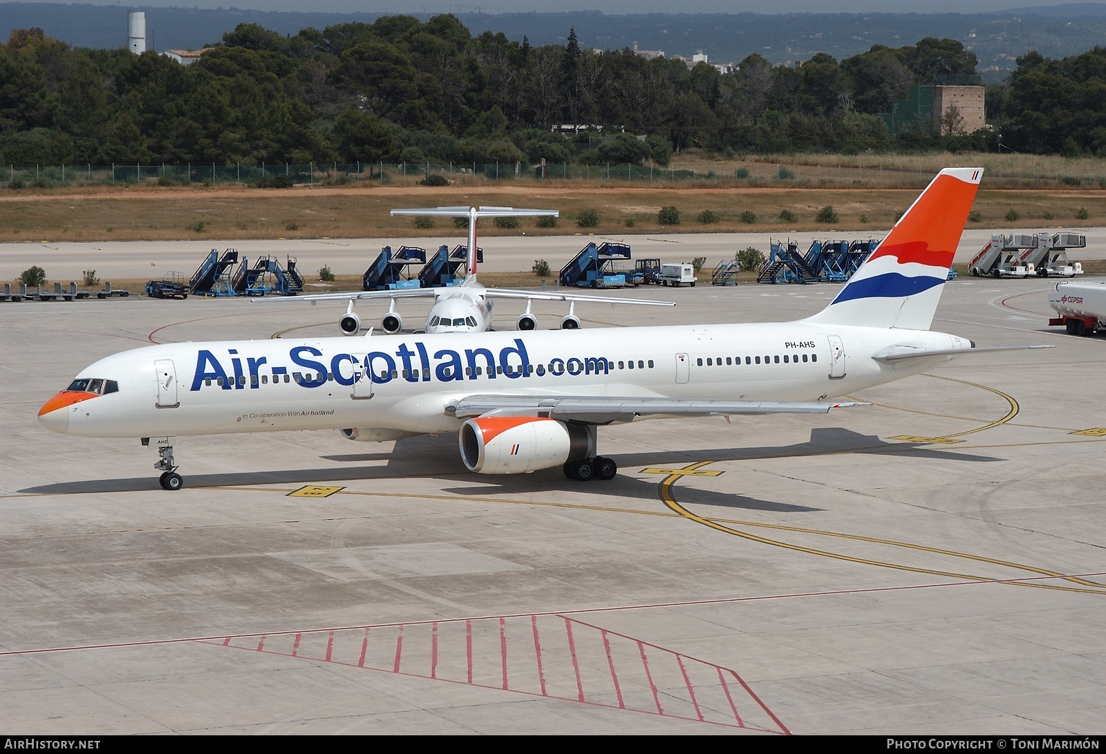 Aircraft Photo of PH-AHS | Boeing 757-28A | Air-Scotland | AirHistory.net #184059