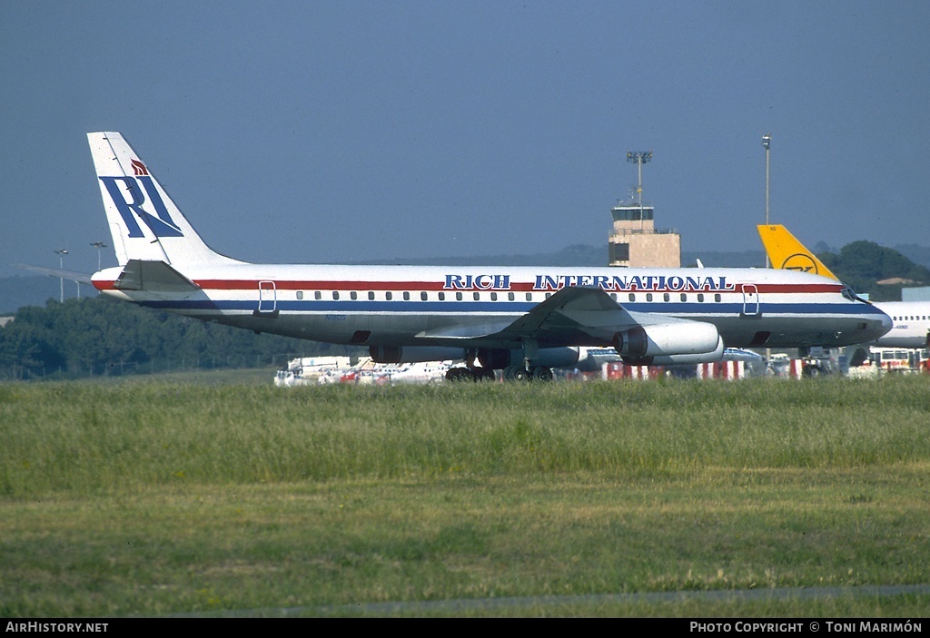 Aircraft Photo of N1805 | McDonnell Douglas DC-8-62 | Rich International Airways | AirHistory.net #184064