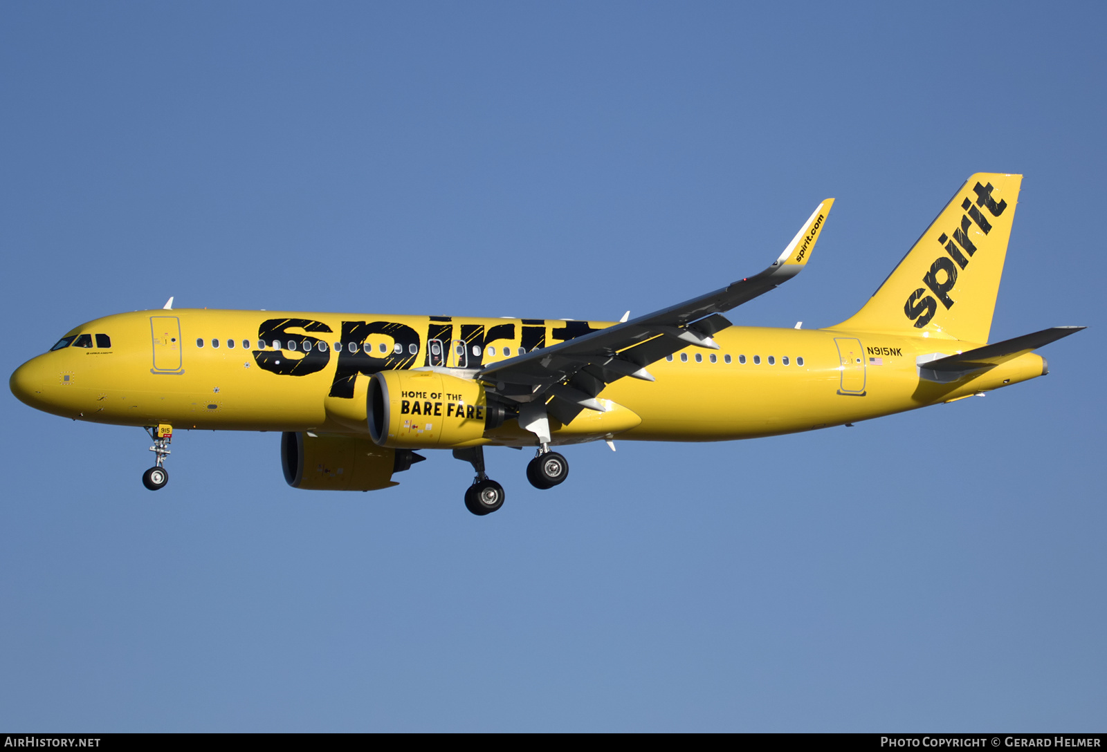 Aircraft Photo of N915NK | Airbus A320-271N | Spirit Airlines | AirHistory.net #184070