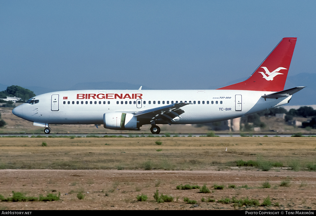 Aircraft Photo of TC-BIR | Boeing 737-3M8 | Birgenair | AirHistory.net #184079