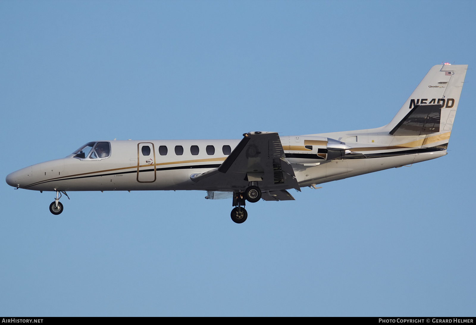 Aircraft Photo of N54DD | Cessna 560 Citation V | AirHistory.net #184086
