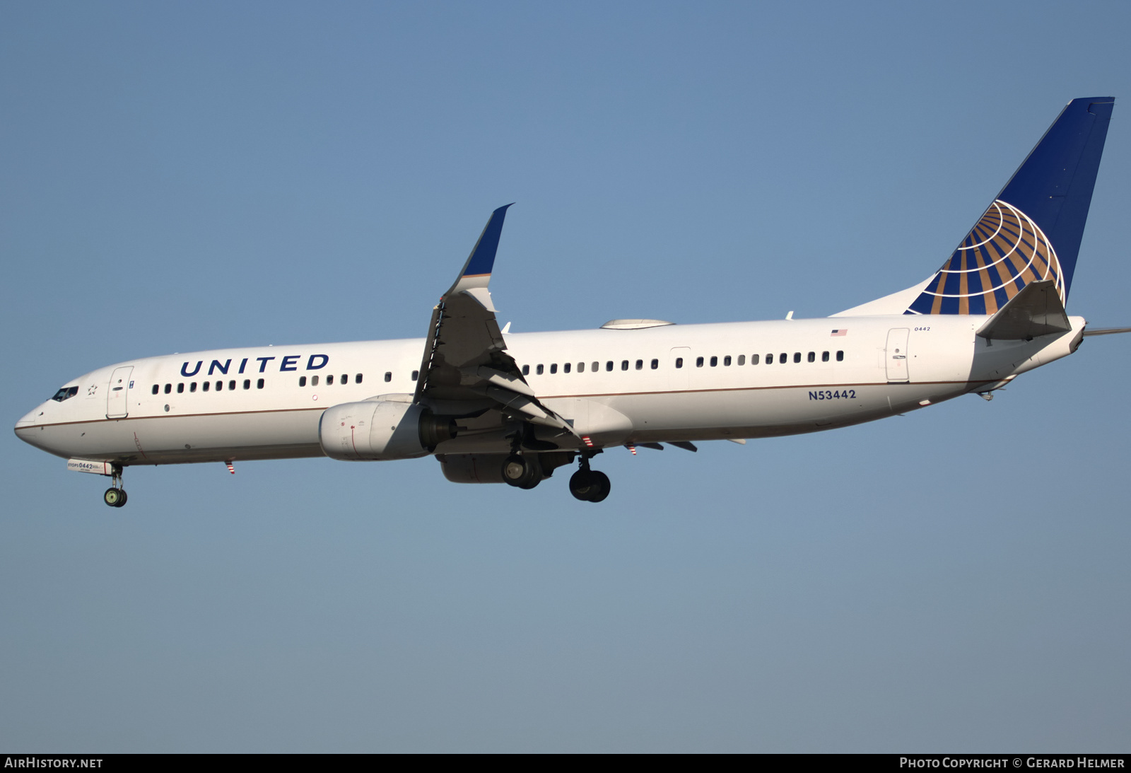 Aircraft Photo of N53442 | Boeing 737-924/ER | United Airlines | AirHistory.net #184098
