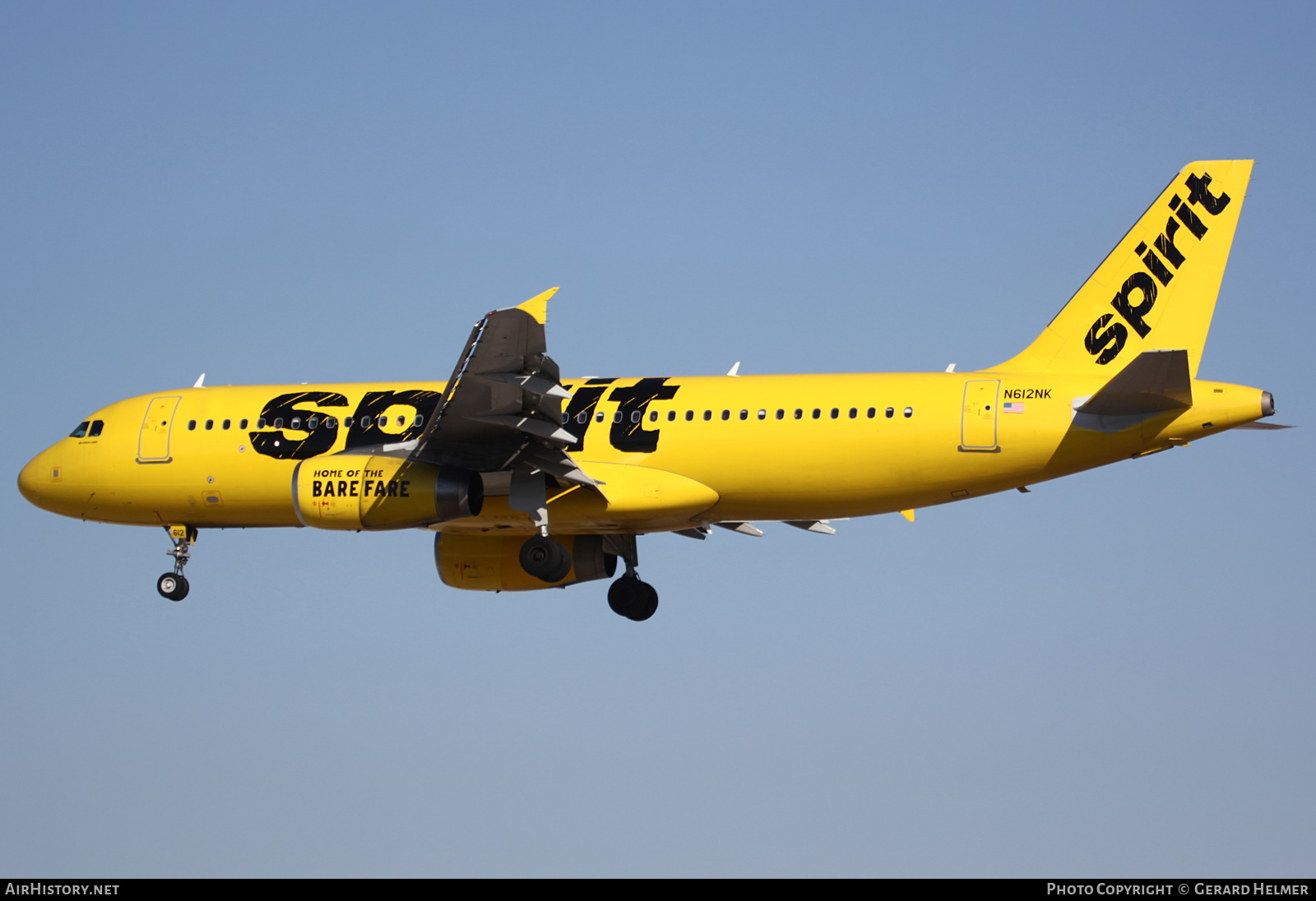 Aircraft Photo of N612NK | Airbus A320-232 | Spirit Airlines | AirHistory.net #184117