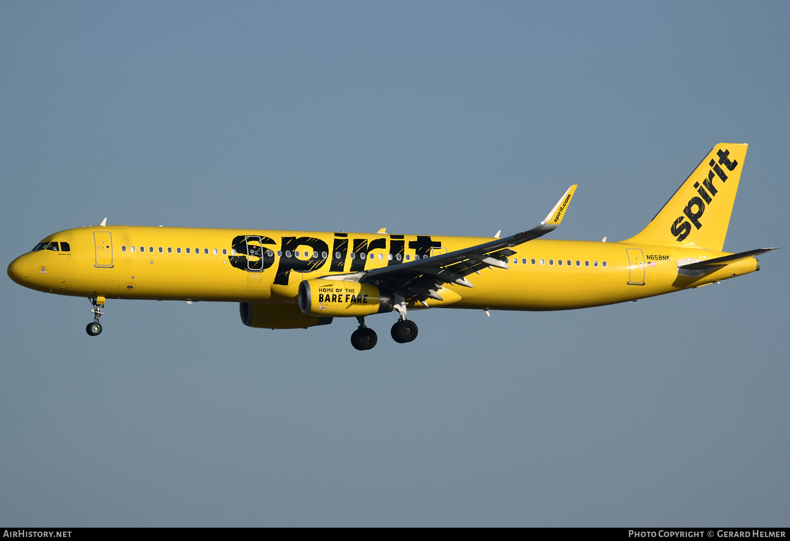 Aircraft Photo of N658NK | Airbus A321-231 | Spirit Airlines | AirHistory.net #184124