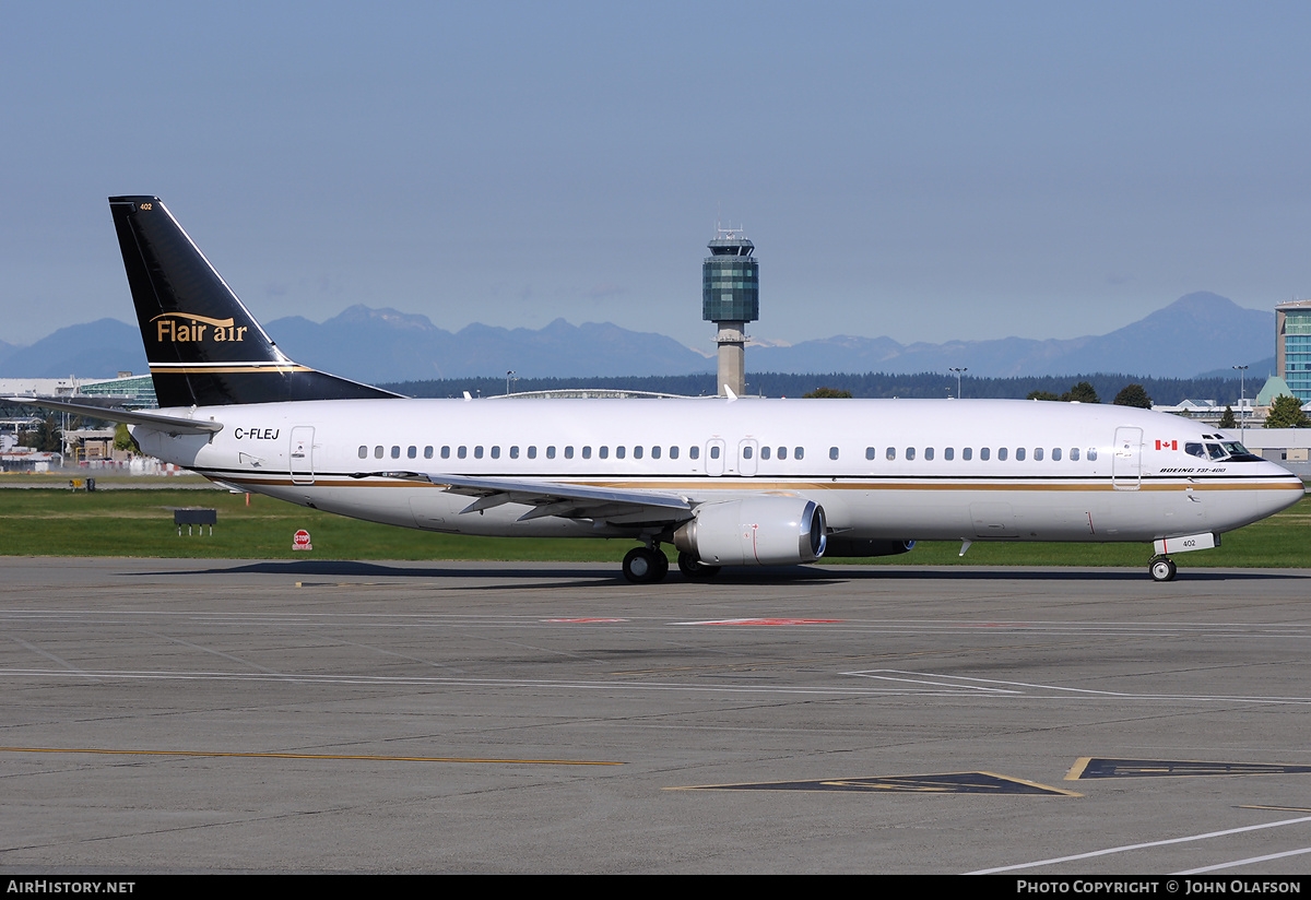 Aircraft Photo of C-FLEJ | Boeing 737-4B3 | Flair Air | AirHistory.net #184128