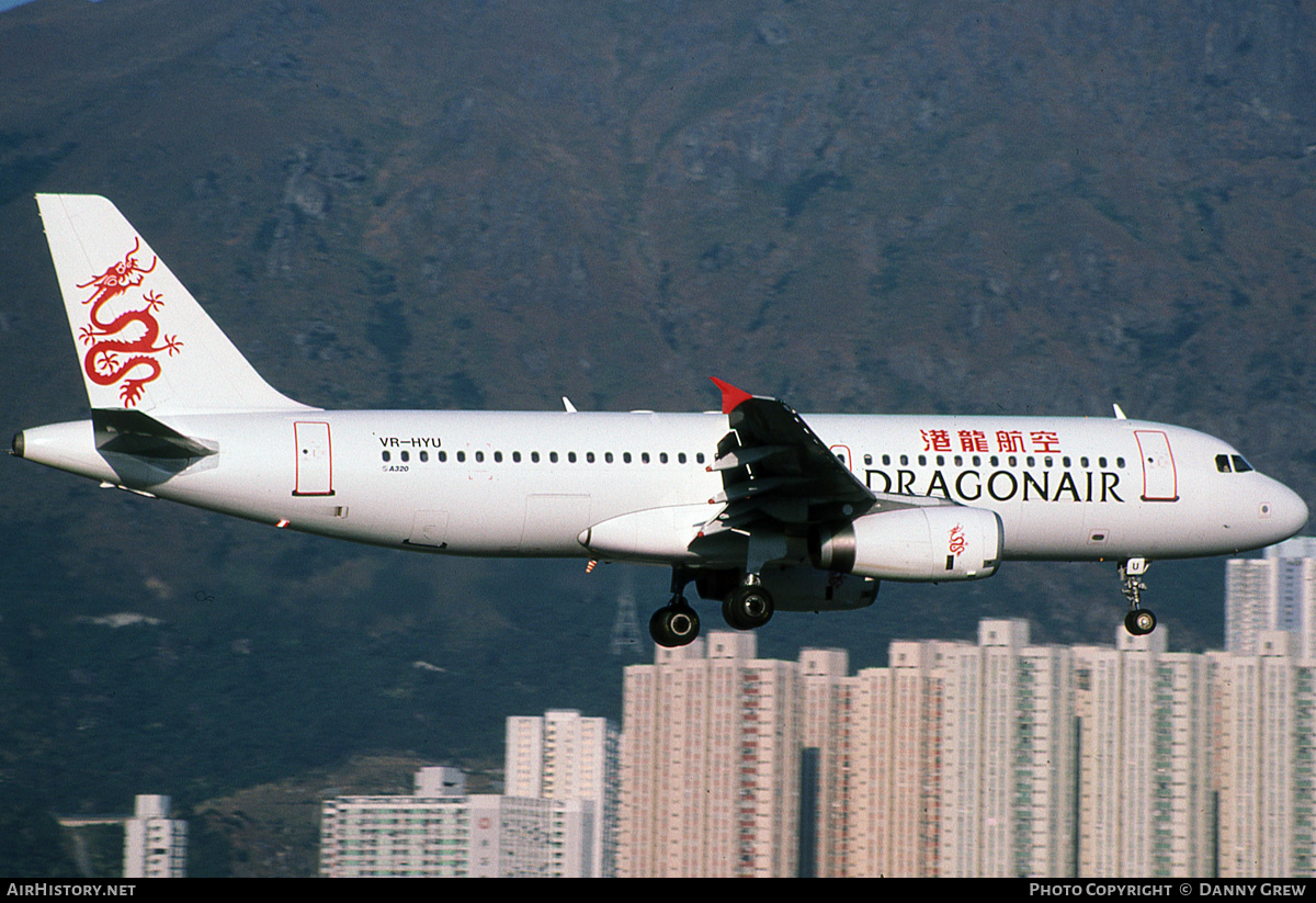 Aircraft Photo of VR-HYU | Airbus A320-231 | Dragonair | AirHistory.net #184132