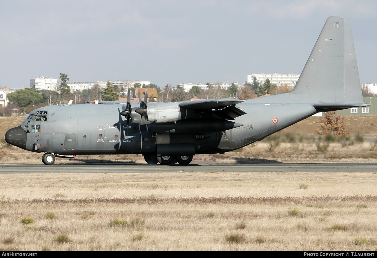 Aircraft Photo of 5114 | Lockheed C-130H Hercules | France - Air Force | AirHistory.net #184154
