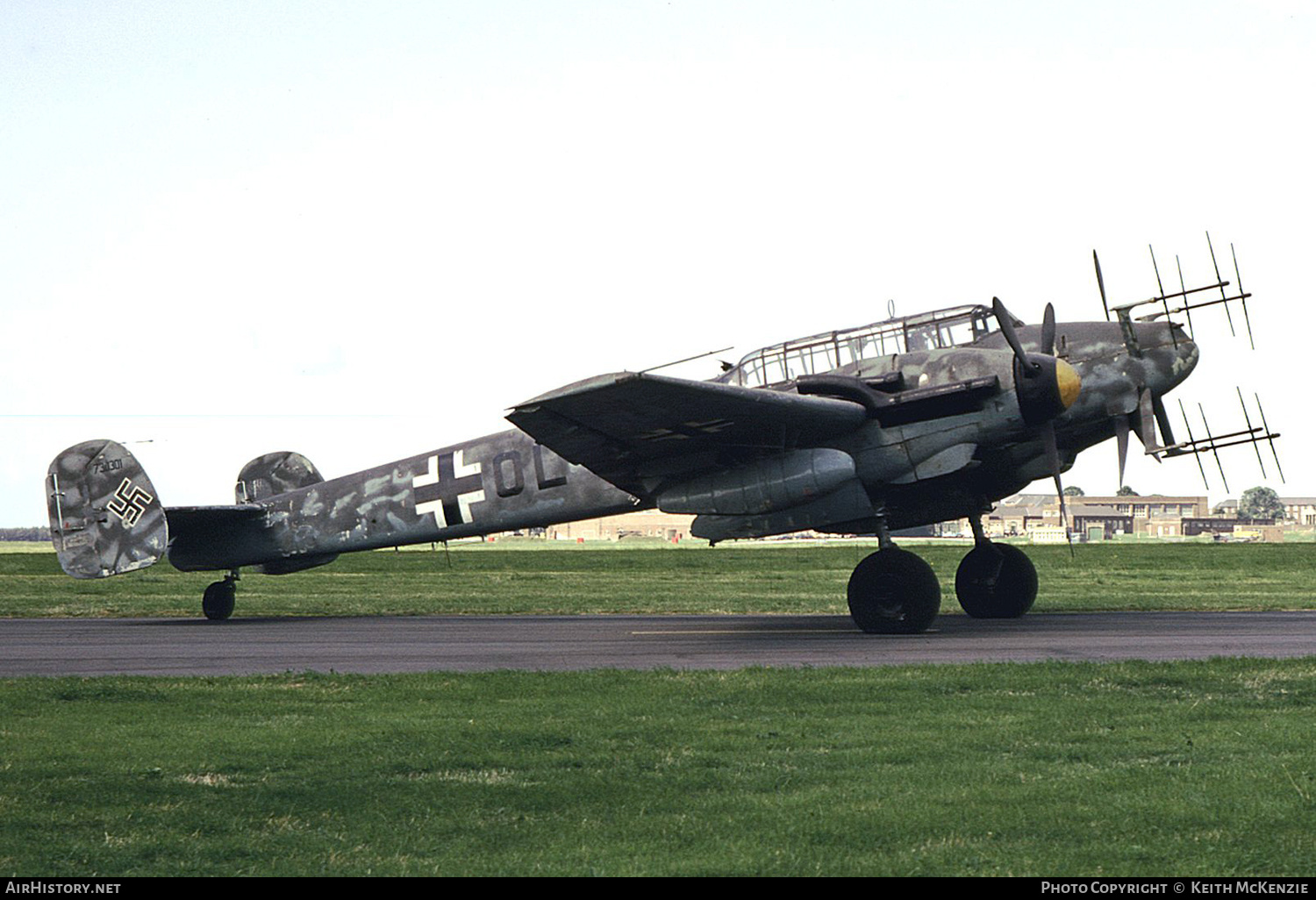 Aircraft Photo of 730301 | Messerschmitt Bf-110G-4/R6 | Germany - Air Force | AirHistory.net #184158