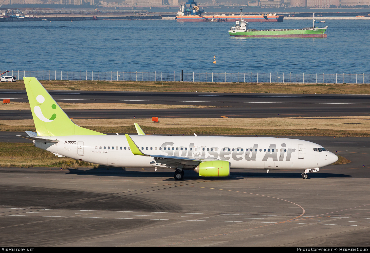 Aircraft Photo of JA803X | Boeing 737-86N | Solaseed Air | AirHistory.net #184173