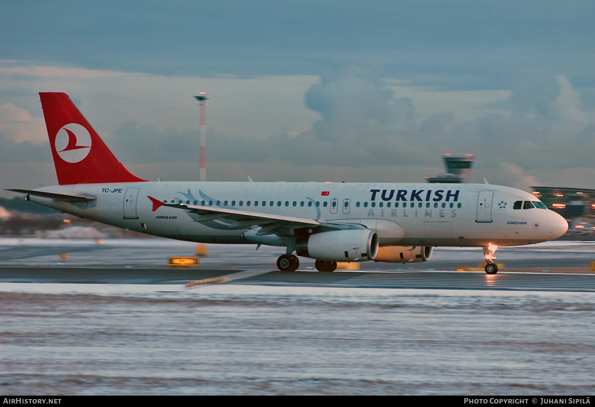 Aircraft Photo of TC-JPE | Airbus A320-232 | Turkish Airlines | AirHistory.net #184196
