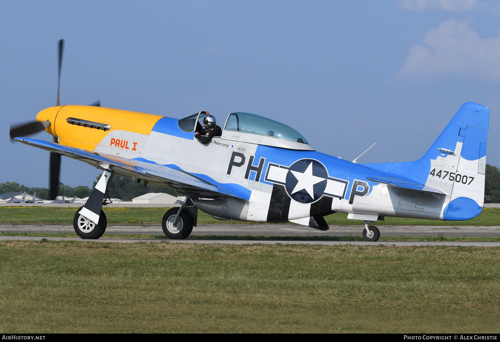 Aircraft Photo of N3451D / 4475007 | Cavalier F-51D Mustang | USA - Air Force | AirHistory.net #184200