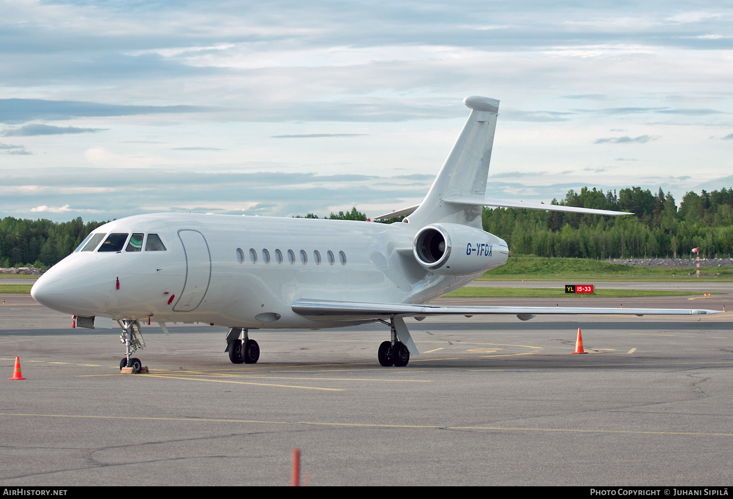 Aircraft Photo of G-YFOX | Dassault Falcon 2000EX | AirHistory.net #184205