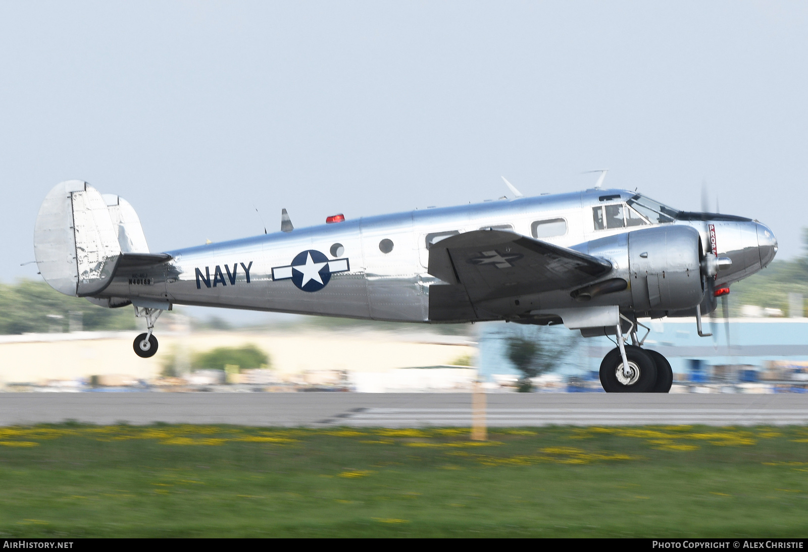 Aircraft Photo of N40189 | Beech RC-45J Expeditor | USA - Navy | AirHistory.net #184211
