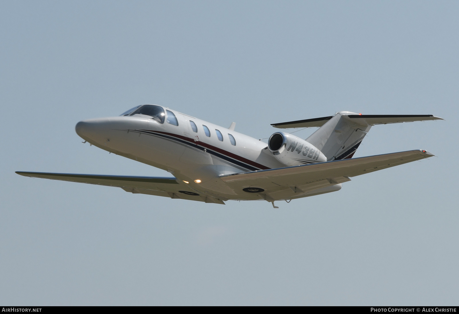 Aircraft Photo of N43BH | Cessna 525 CitationJet CJ1+ | AirHistory.net #184223