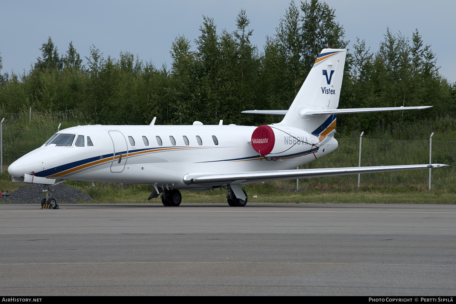 Aircraft Photo of N568VA | Cessna 680 Citation Sovereign | Vistex Aviation Services | AirHistory.net #184233