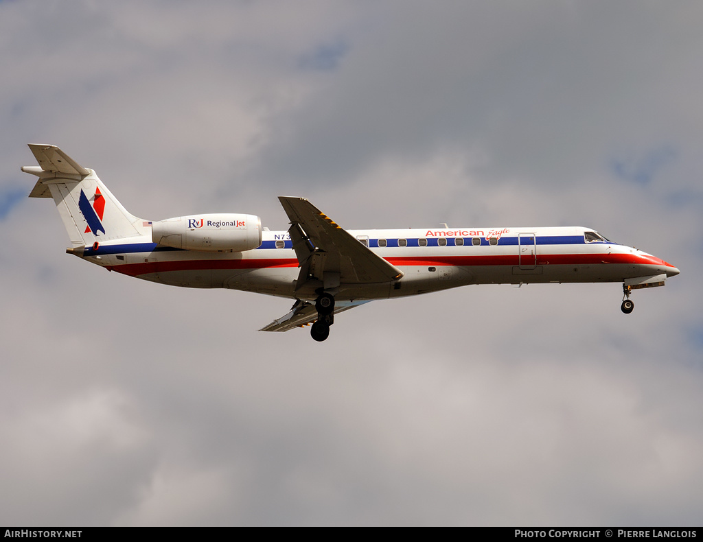 Aircraft Photo of N730KW | Embraer ERJ-135LR (EMB-135LR) | American Eagle | AirHistory.net #184238