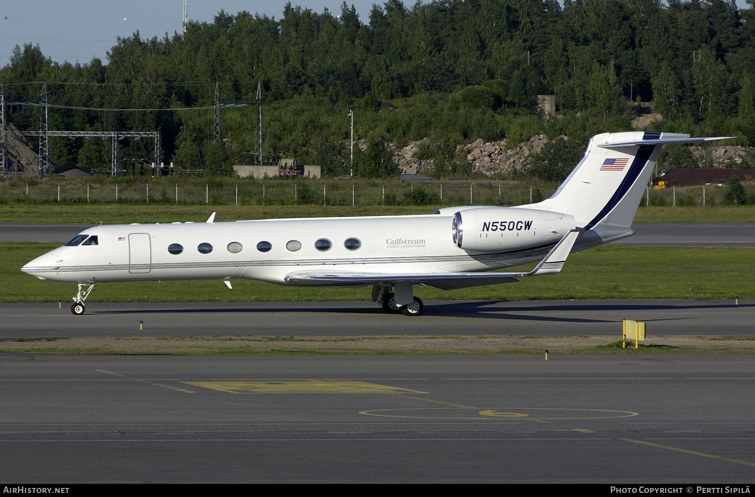 Aircraft Photo of N550GW | Gulfstream Aerospace G-V-SP Gulfstream G550 | AirHistory.net #184244