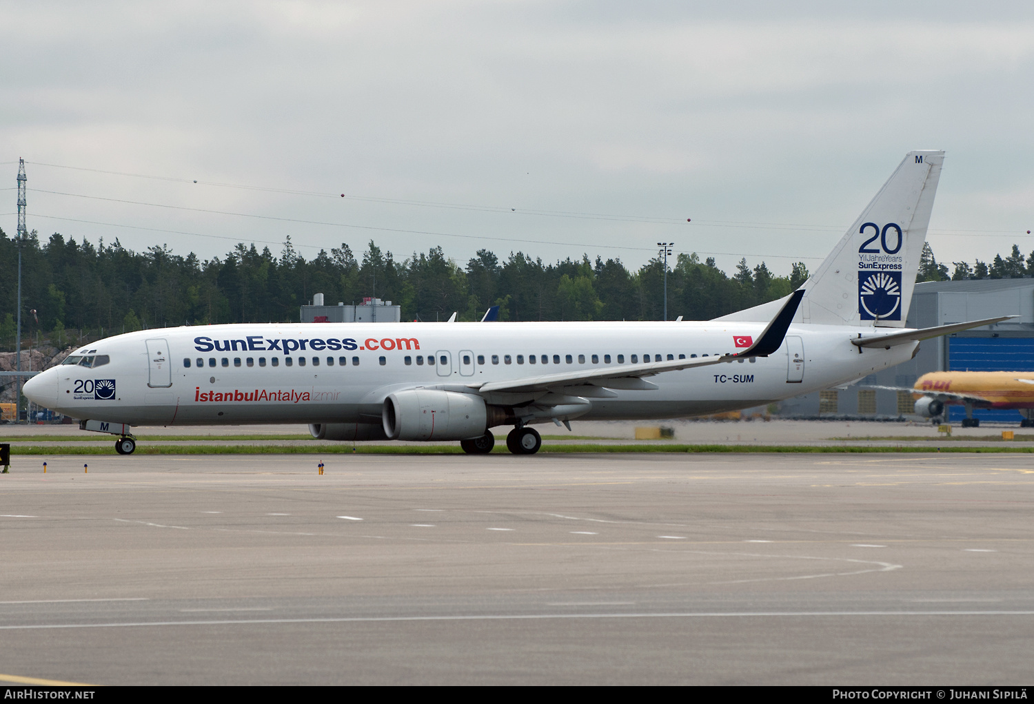 Aircraft Photo of TC-SUM | Boeing 737-85F | SunExpress | AirHistory.net #184251