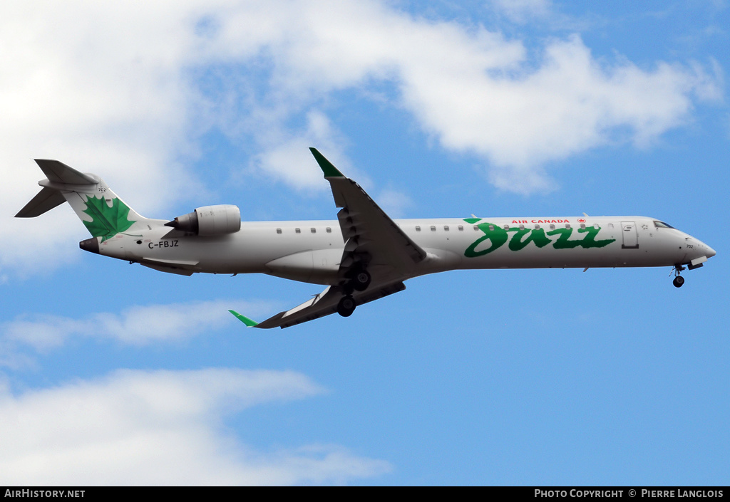 Aircraft Photo of C-FBJZ | Bombardier CRJ-705 (CL-600-2D15) | Air Canada Jazz | AirHistory.net #184253