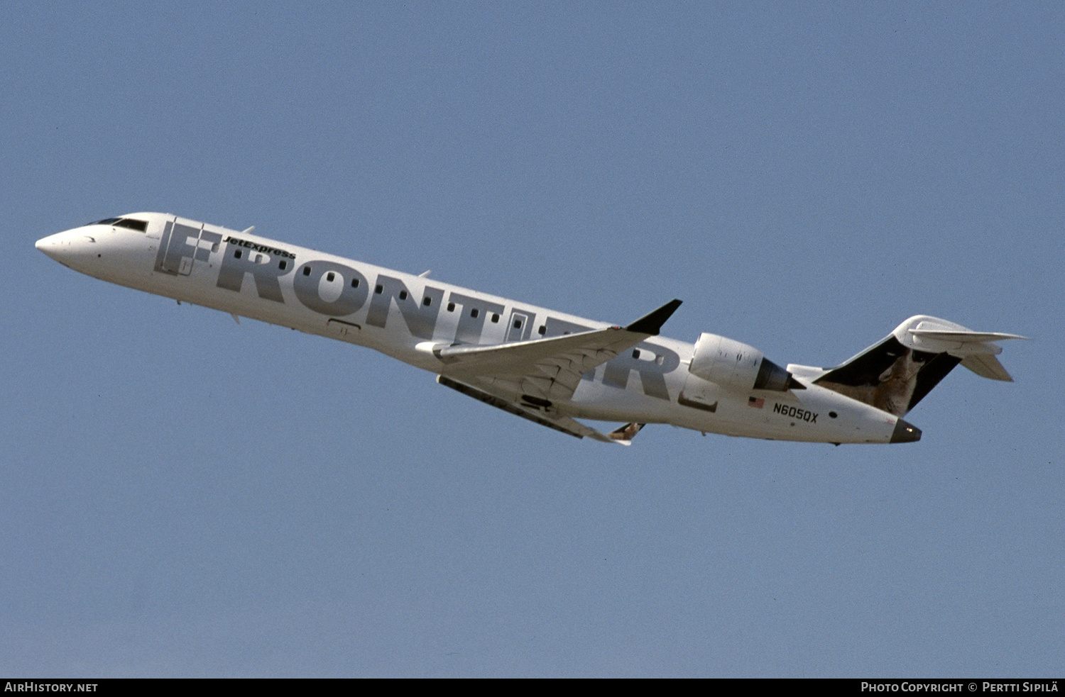 Aircraft Photo of N605QX | Bombardier CRJ-701ER (CL-600-2C10) | Frontier JetExpress | AirHistory.net #184292