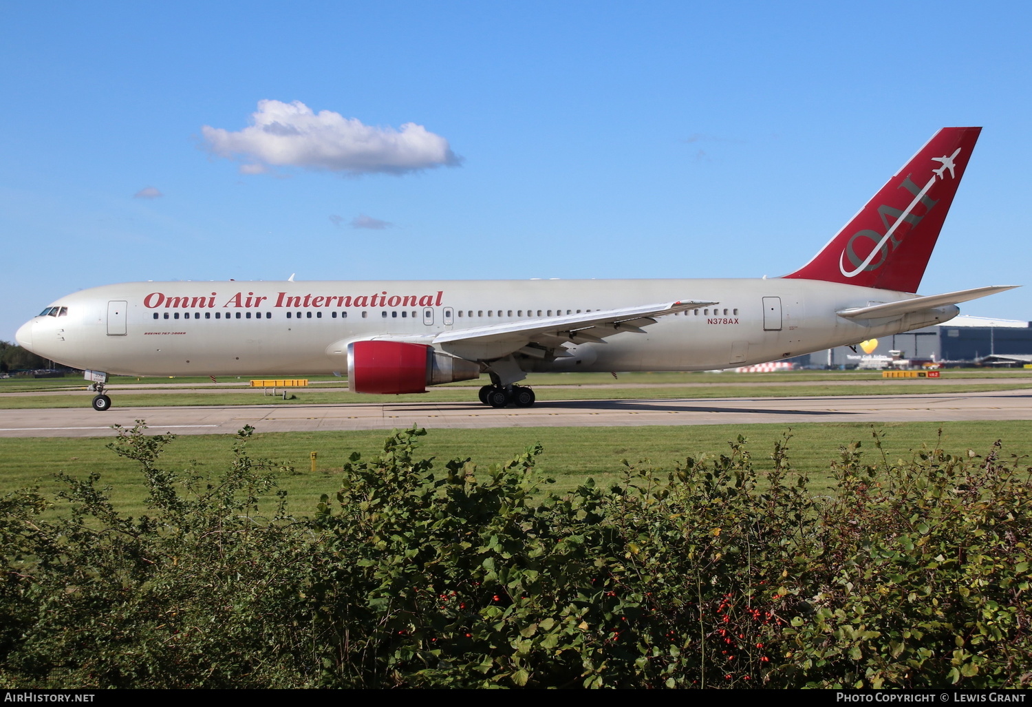 Aircraft Photo of N378AX | Boeing 767-33A/ER | Omni Air International - OAI | AirHistory.net #184295