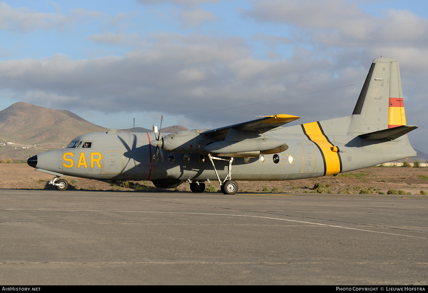 Aircraft Photo of D2-03 | Fokker F27-200MAR Maritime | Spain - Air Force | AirHistory.net #184303