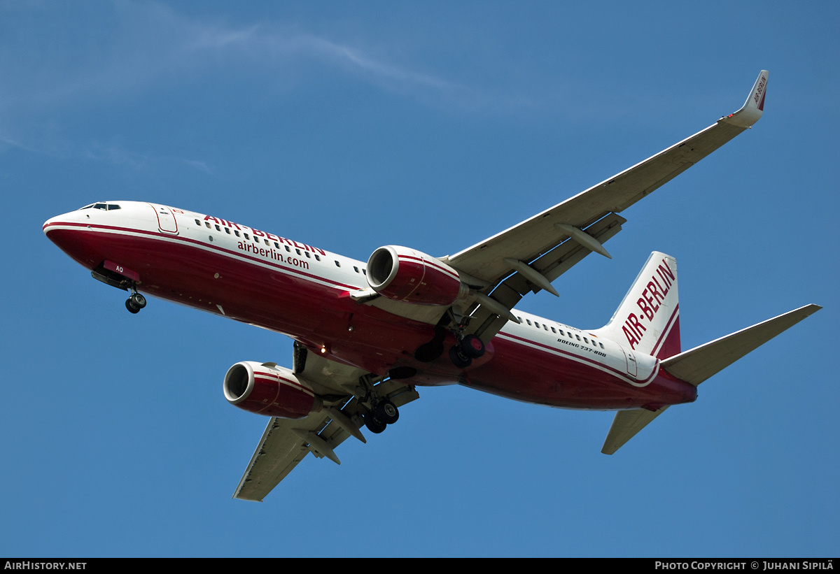 Aircraft Photo of D-ABAO | Boeing 737-86J | Air Berlin | AirHistory.net #184322