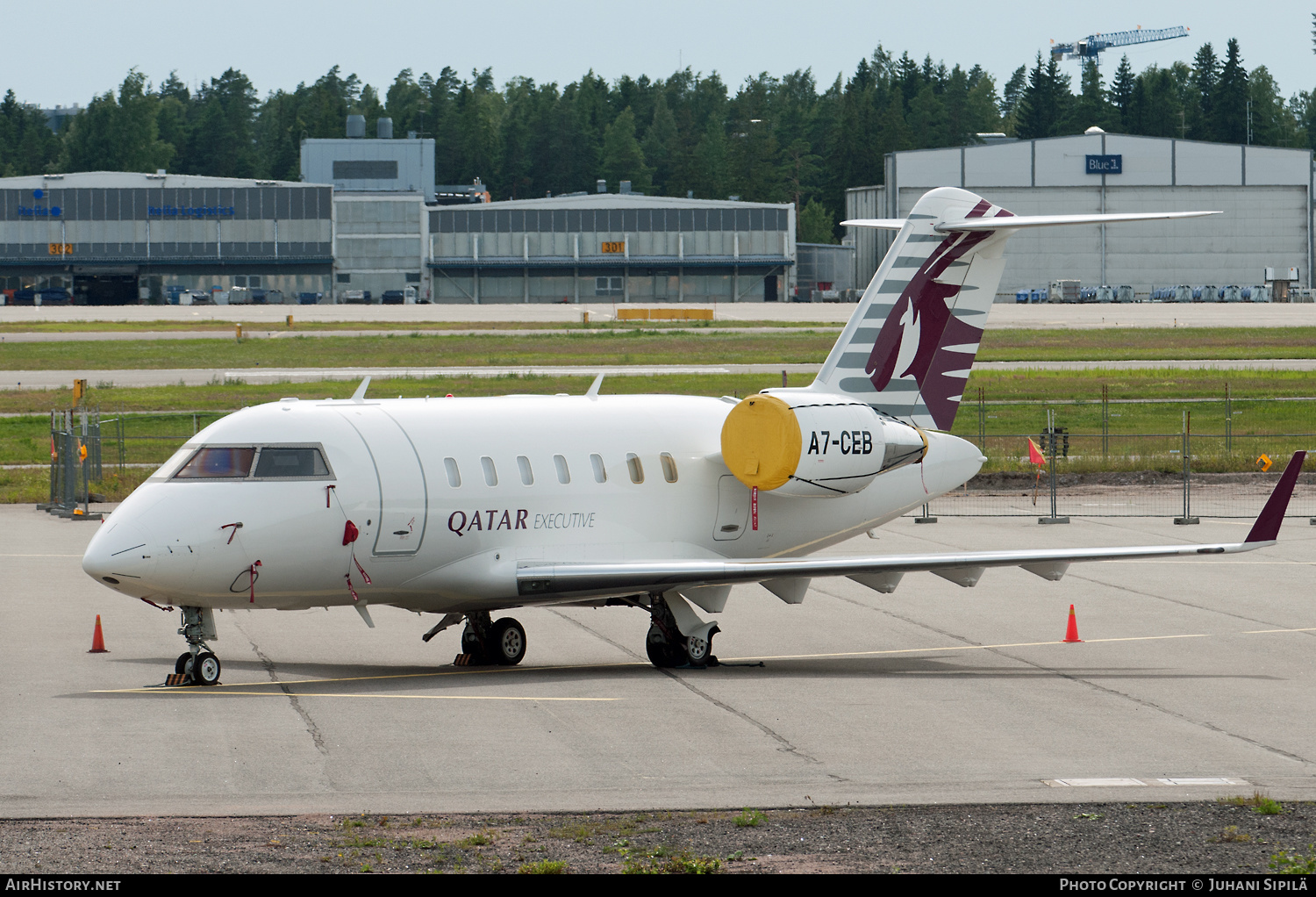 Aircraft Photo of A7-CEB | Bombardier Challenger 605 (CL-600-2B16) | Qatar Executive | AirHistory.net #184332