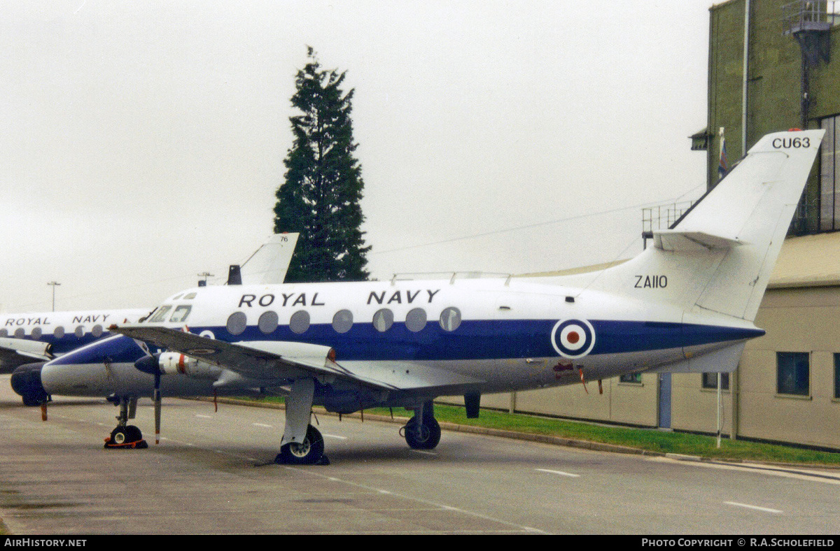 Aircraft Photo of ZA110 | Scottish Aviation HP-137 Jetstream T2 | UK - Navy | AirHistory.net #184345