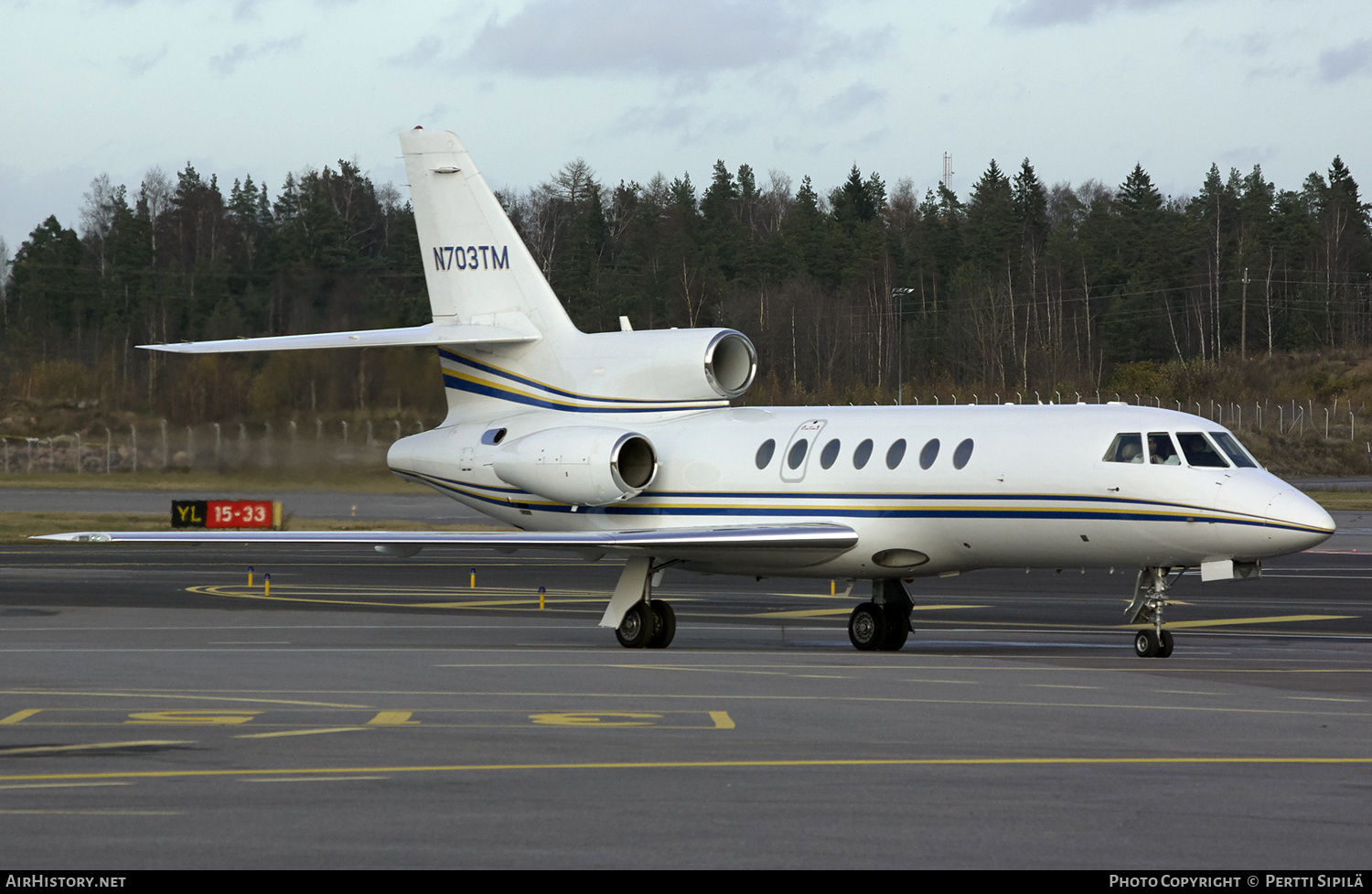 Aircraft Photo of N703TM | Dassault Falcon 50 | AirHistory.net #184355