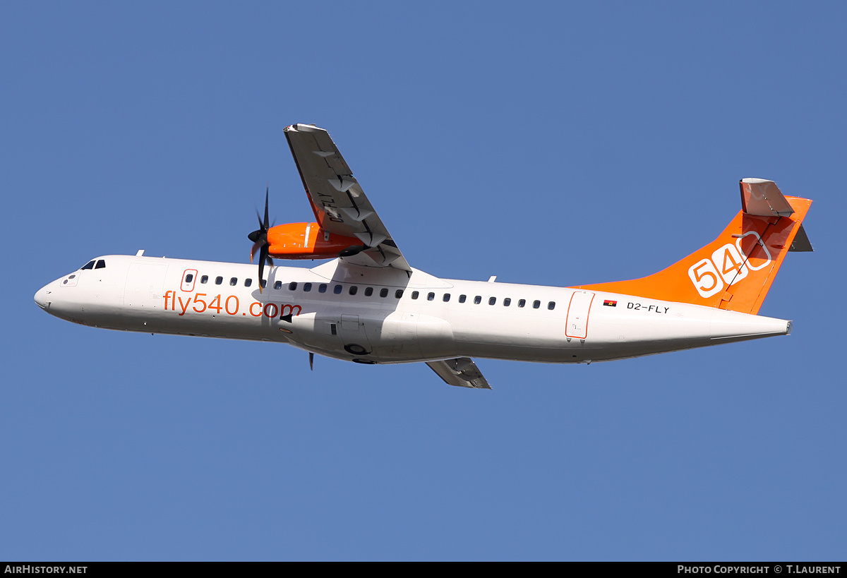 Aircraft Photo of D2-FLY | ATR ATR-72-500 (ATR-72-212A) | Fly540 | AirHistory.net #184358
