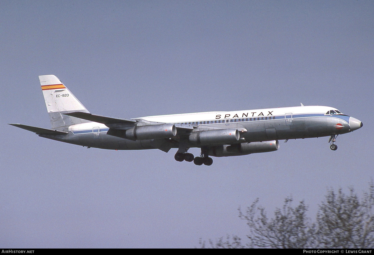 Aircraft Photo of EC-BZO | Convair 990A (30A-5) | Spantax | AirHistory.net #184370