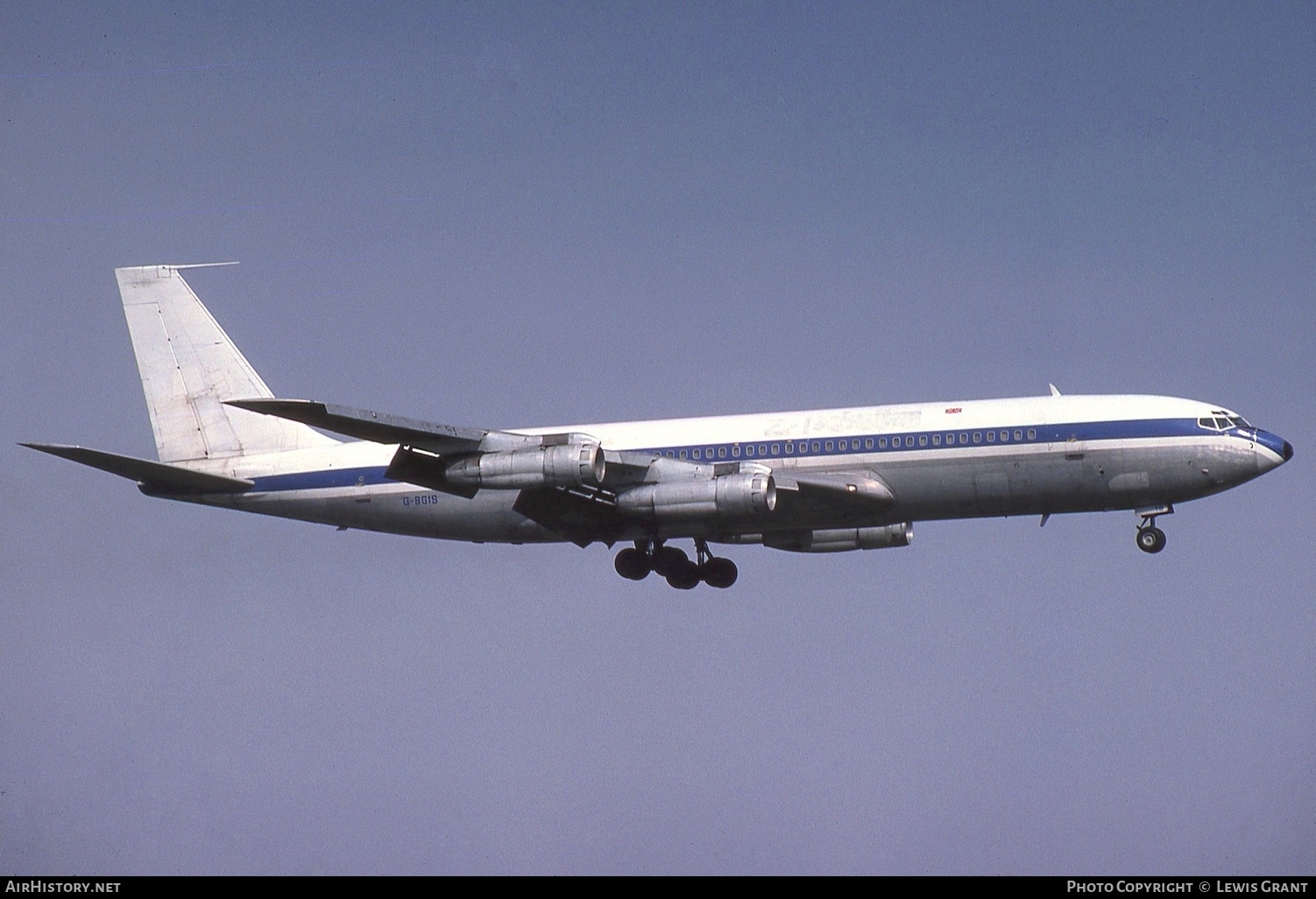 Aircraft Photo of G-BGIS | Boeing 707-321C | Scimitar Airlines | AirHistory.net #184371