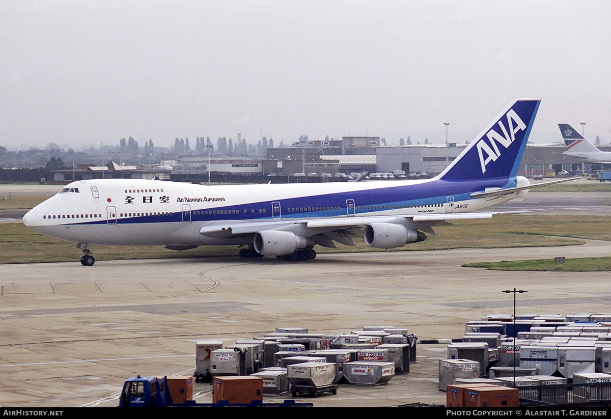 Aircraft Photo of JA8175 | Boeing 747-281B | All Nippon Airways - ANA | AirHistory.net #184372
