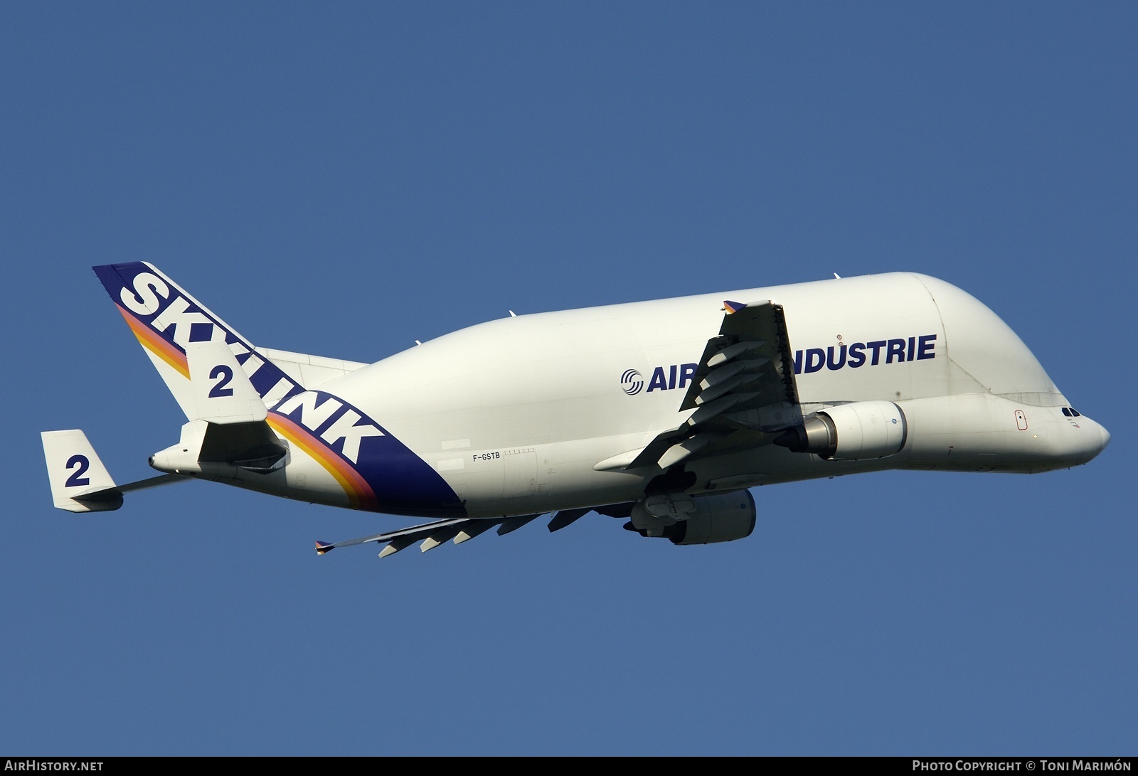 Aircraft Photo of F-GSTB | Airbus A300B4-608ST Beluga (Super Transporter) | Airbus Transport International | AirHistory.net #184377