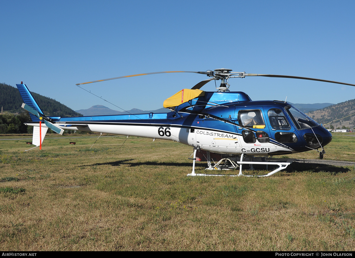 Aircraft Photo of C-GCSU | Aerospatiale AS-350B-2 Ecureuil | Coldstream Helicopters | AirHistory.net #184395