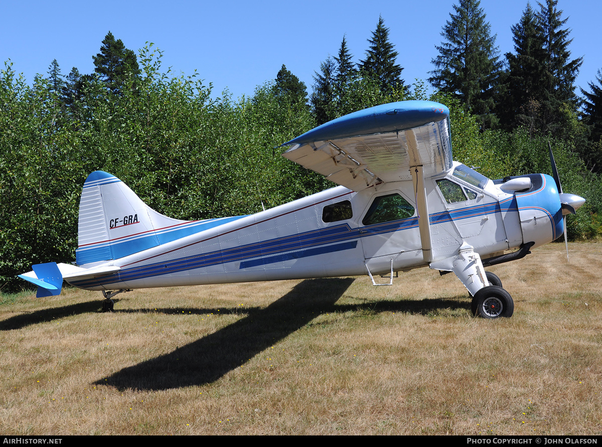 Aircraft Photo of CF-GRA | De Havilland Canada DHC-2 Beaver Mk1 | AirHistory.net #184397