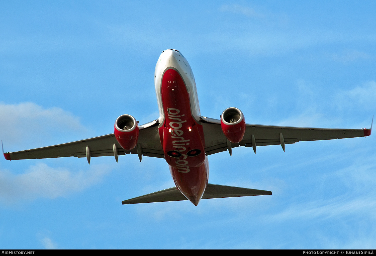 Aircraft Photo of D-AGEC | Boeing 737-76J | Air Berlin | AirHistory.net #184405