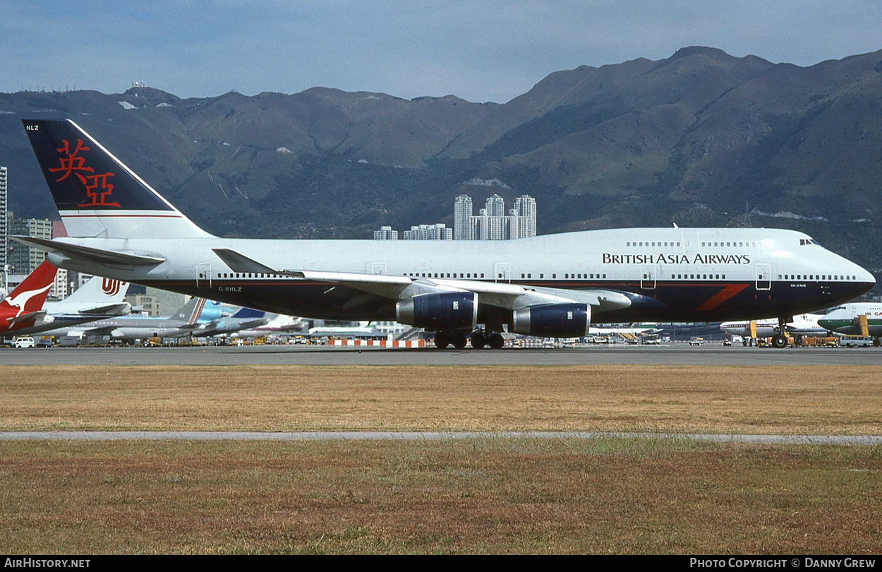 Aircraft Photo of G-BNLZ | Boeing 747-436 | British Asia Airways | AirHistory.net #184410