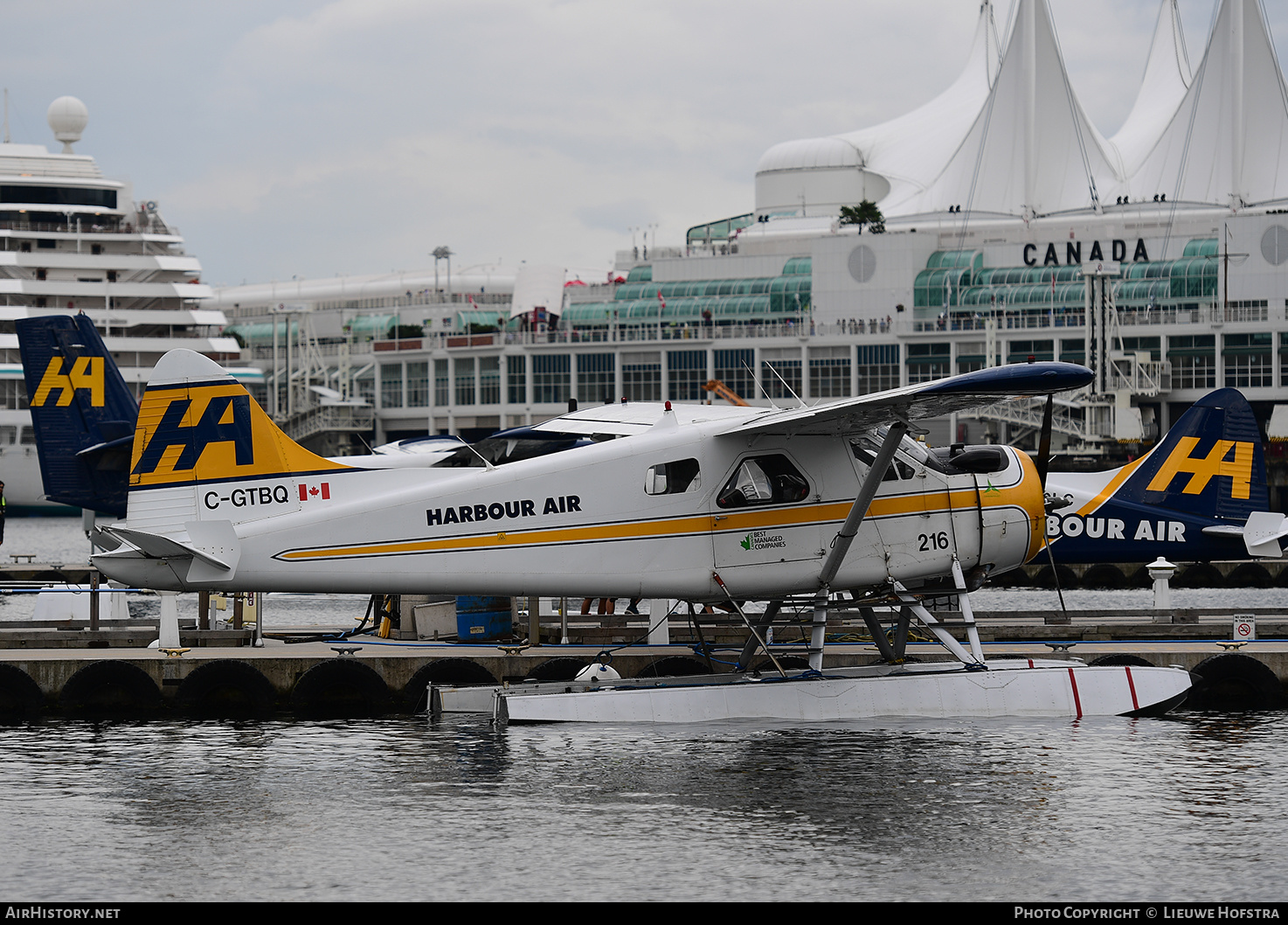 Aircraft Photo of C-GTBQ | De Havilland Canada DHC-2 Beaver Mk.1 | Harbour Air | AirHistory.net #184415